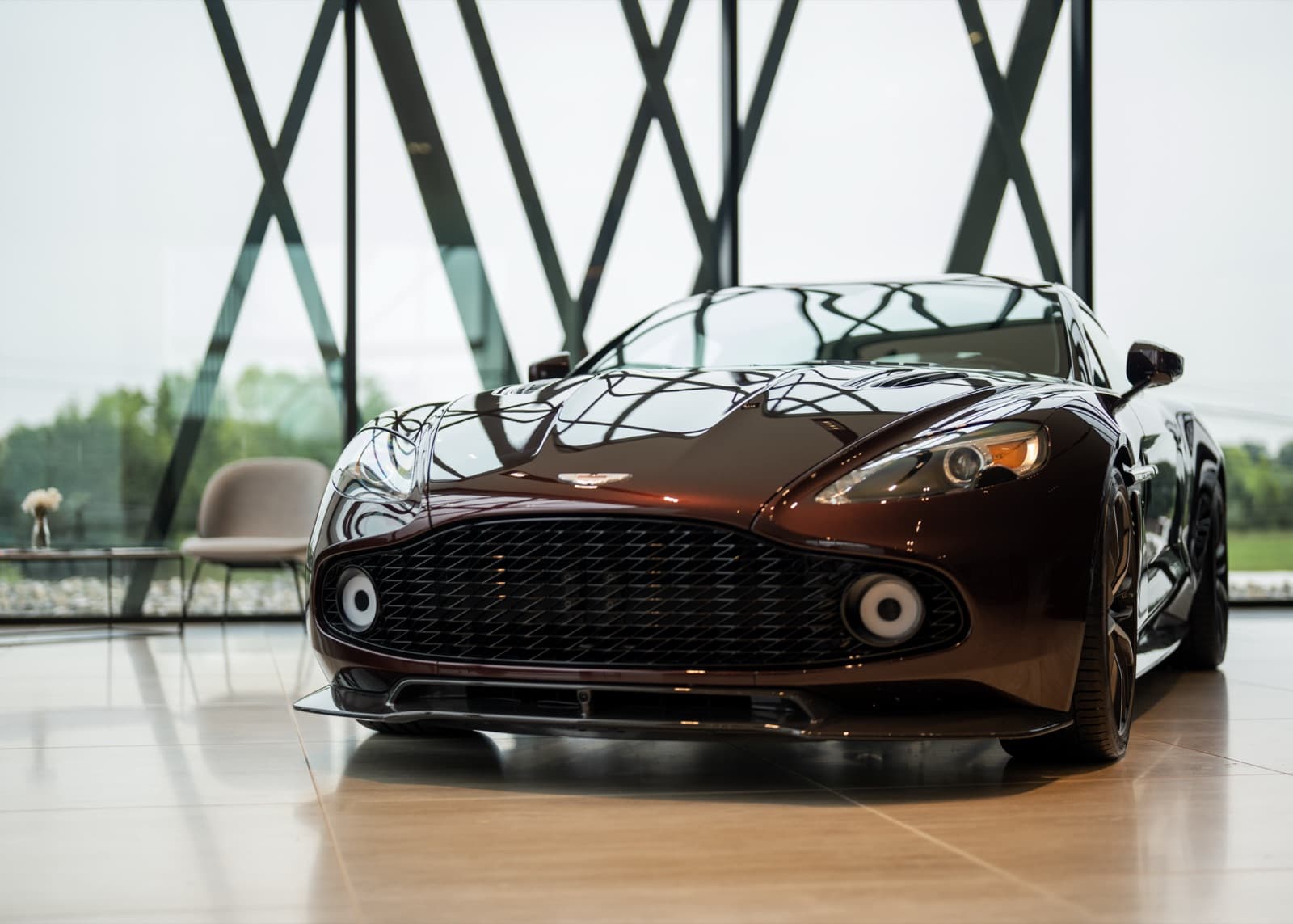 Aston Martin Zagato front angle